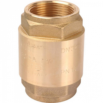 SVC-0011-000032 STOUT 1 1/4" Клапан обратный пружинный муфтовый с металлическим седлом