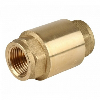 Обратный клапан 1/2" Ду 15 СТАНДАРТ (Украина) мет седло