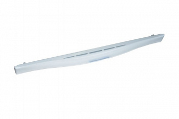 Ручка дверки духовки "GEFEST" 1100, 1200 - С5, С6, С7 белая, широкая (1200.18.0.005)
